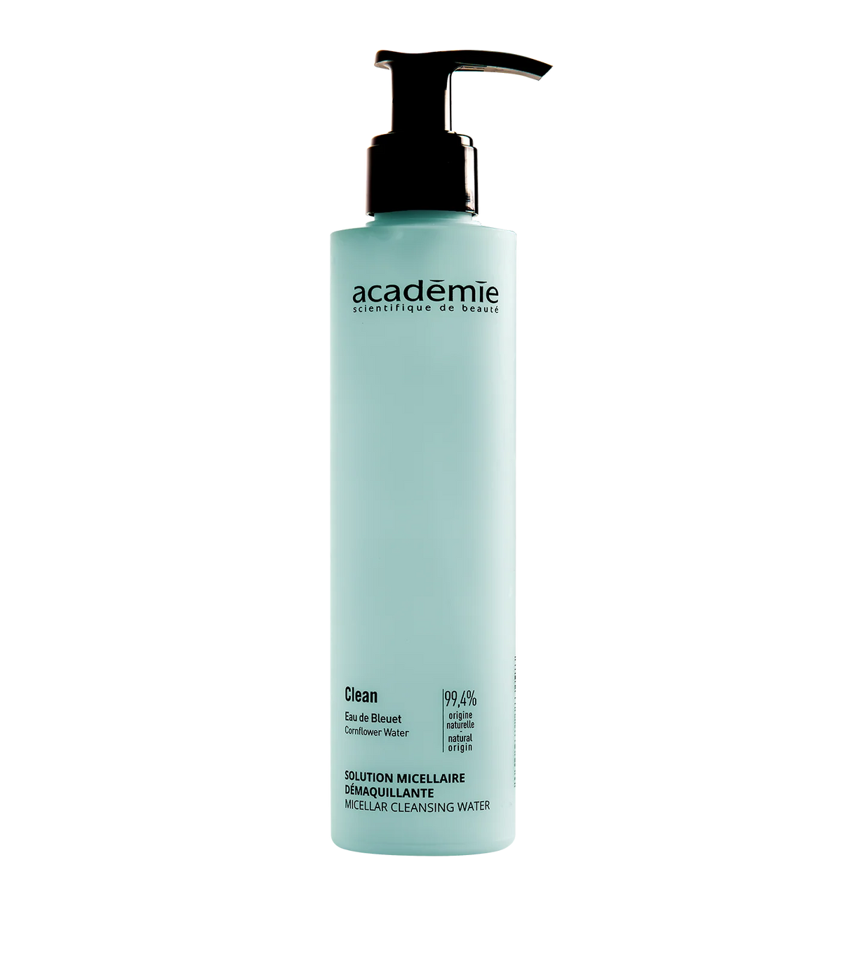 Clean Micellar Cleansing Water – 200 ml | Académie