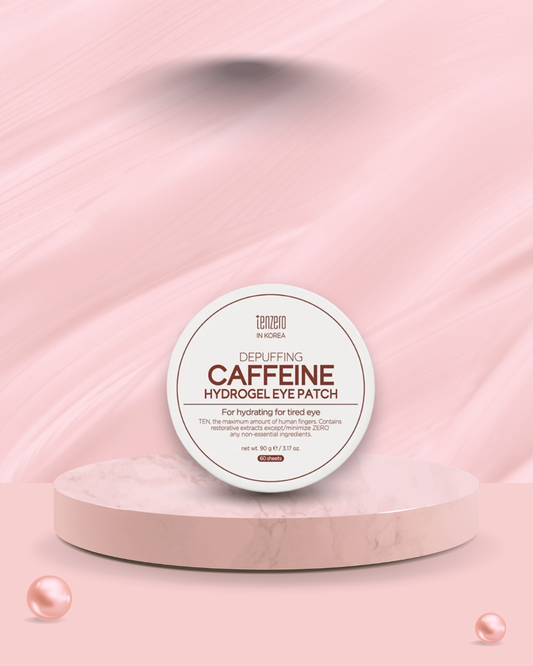 Depuffing Caffeine Hydrogel Eye Patch – 60 stk. | TENZERO.