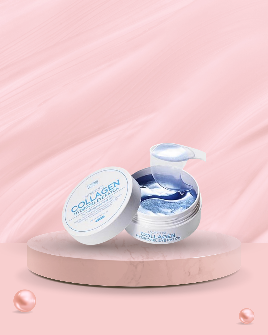 Moisture Collagen Hydrogel Eye Patch – 60 stk. | TENZERO